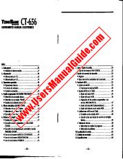 Ver CT-656 Castellano pdf Manual de usuario